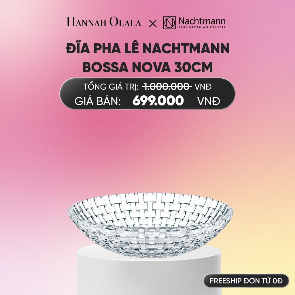  ĐĨA PHA LÊ NACHTMANN BOSSA NOVA 30CM_A963 