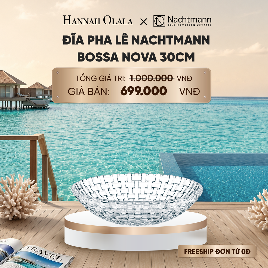  ĐĨA PHA LÊ NACHTMANN BOSSA NOVA 30CM_ D1991 