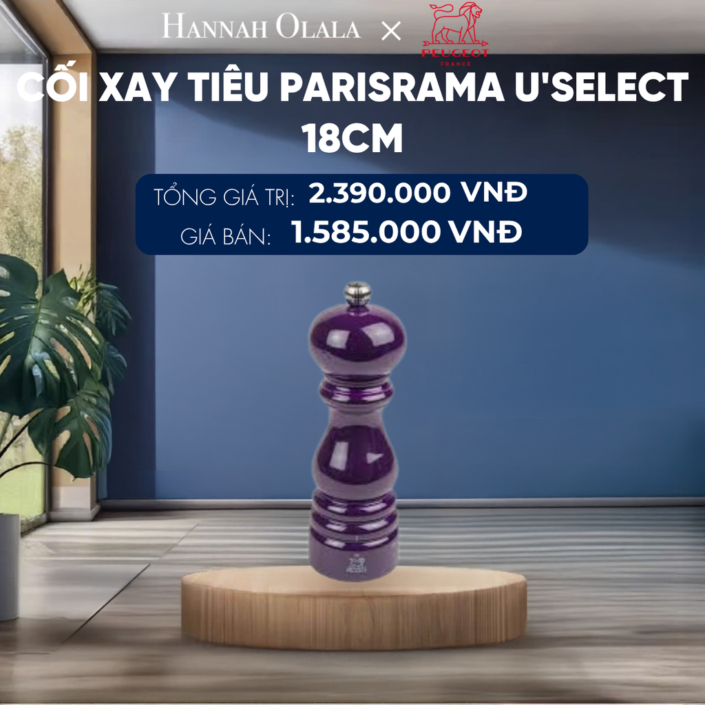  CỐI XAY TIÊU PARISRAMA U'SELECT 18CM 