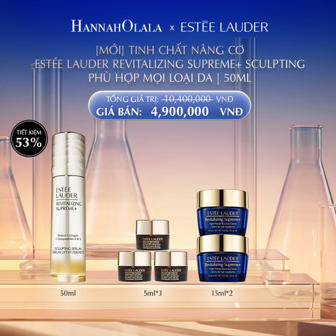  [MỚI] TINH CHẤT NÂNG CƠ ESTÉE LAUDER REVITALIZING SUPREME+ SCULPTING PHÙ HỢP MỌI LOẠI DA 50ML - DEAL 6 - E22 