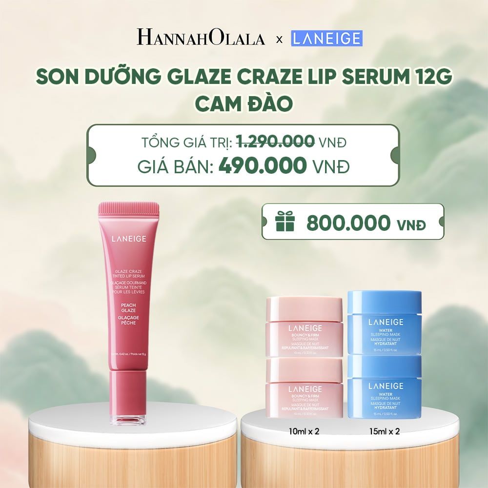  SON DƯỠNG CÓ MÀU LANEIGE LIP CRAZE SERUM 12G - A1643 