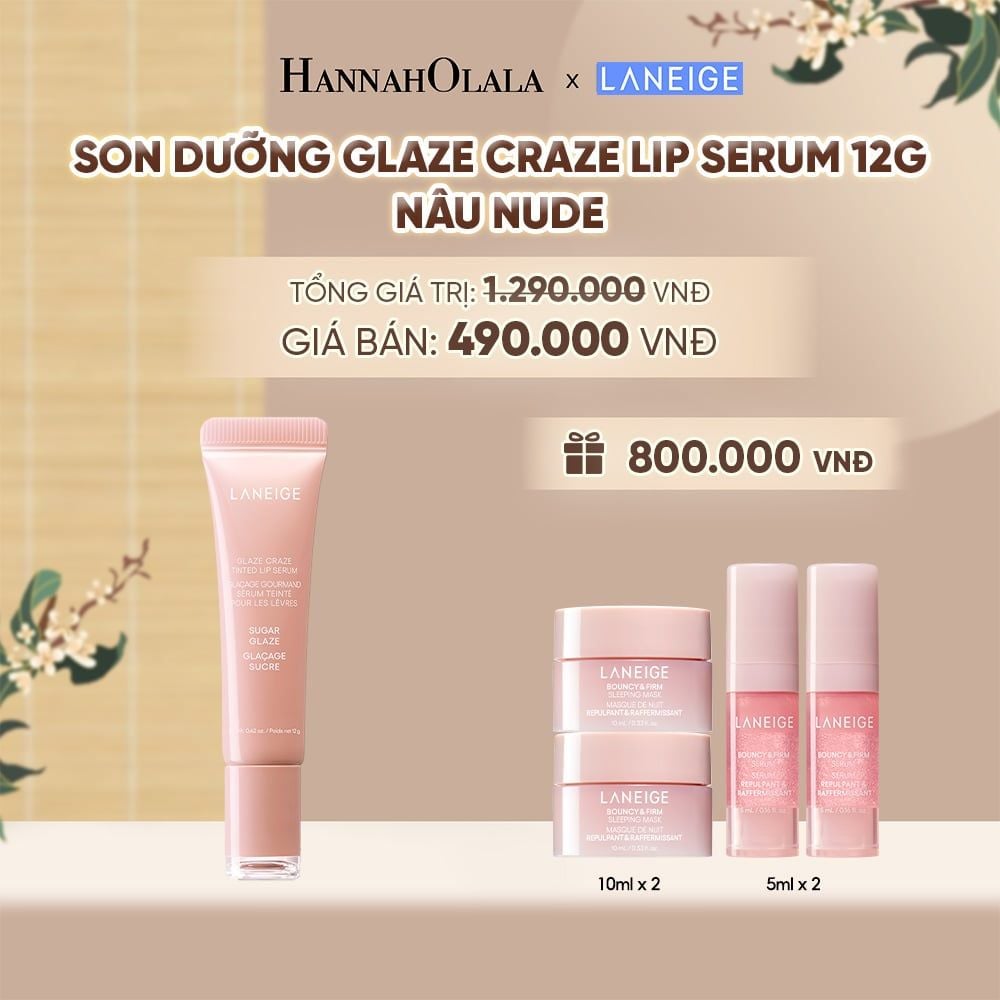  SON DƯỠNG CÓ MÀU LANEIGE LIP CRAZE SERUM 12G - A559 