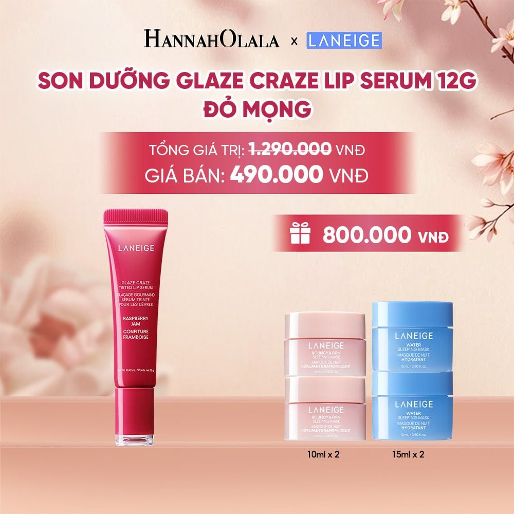  SON DƯỠNG CÓ MÀU LANEIGE LIP CRAZE SERUM 12G - A2019 
