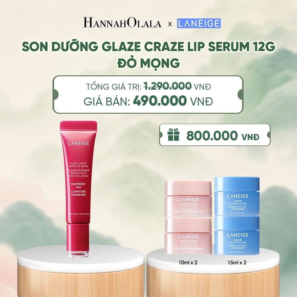  SON DƯỠNG CÓ MÀU LANEIGE LIP CRAZE SERUM 12G - A1643 