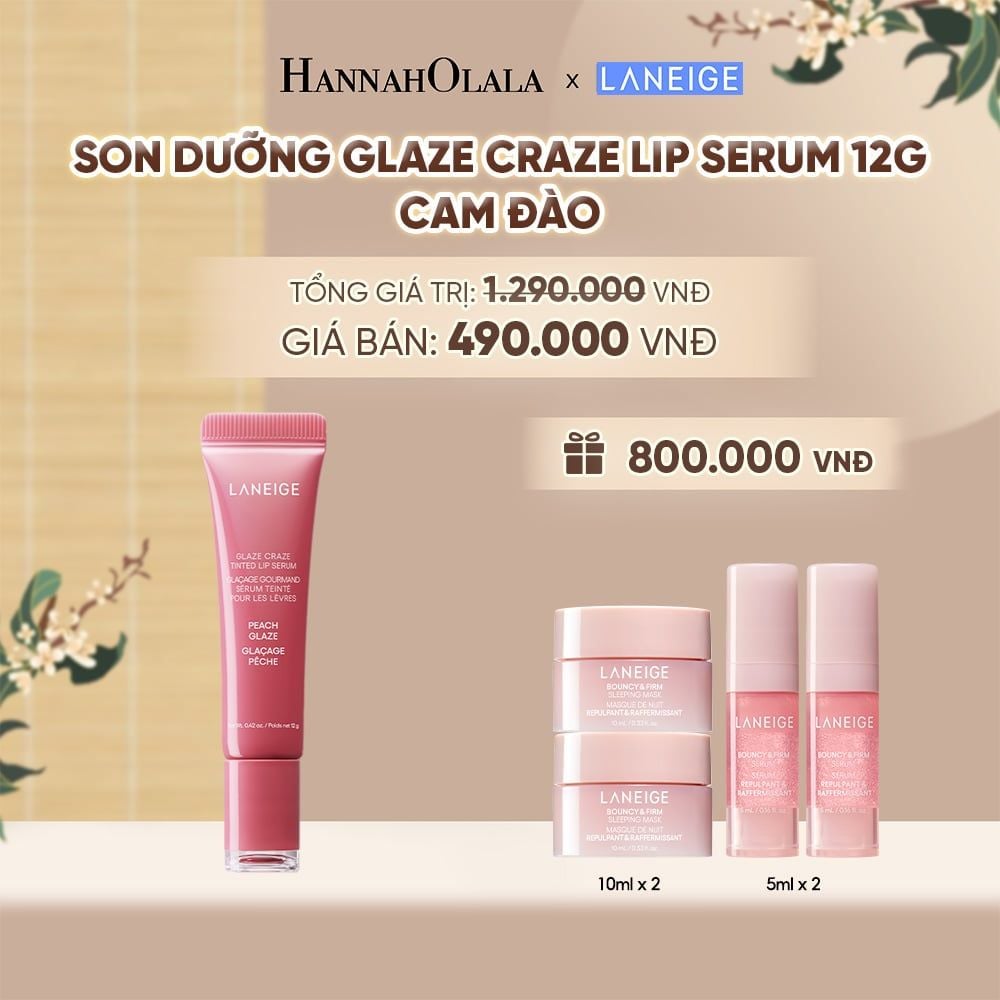  SON DƯỠNG CÓ MÀU LANEIGE LIP CRAZE SERUM 12G - A559 