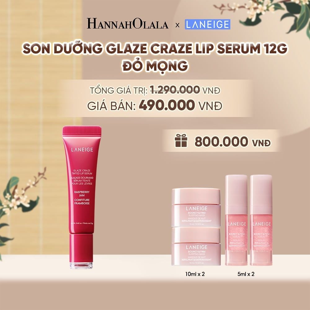  SON DƯỠNG CÓ MÀU LANEIGE LIP CRAZE SERUM 12G - A559 