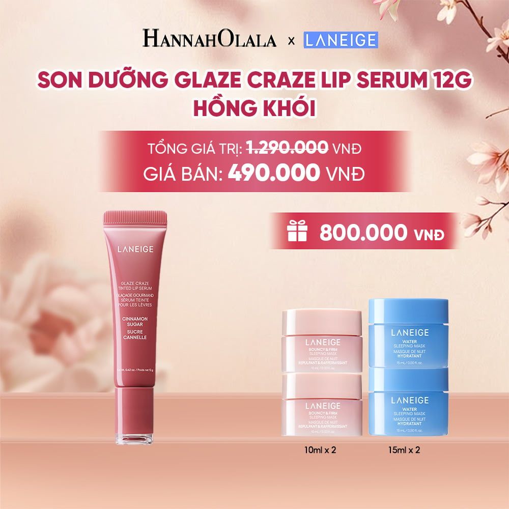  SON DƯỠNG CÓ MÀU LANEIGE LIP CRAZE SERUM 12G - A2019 