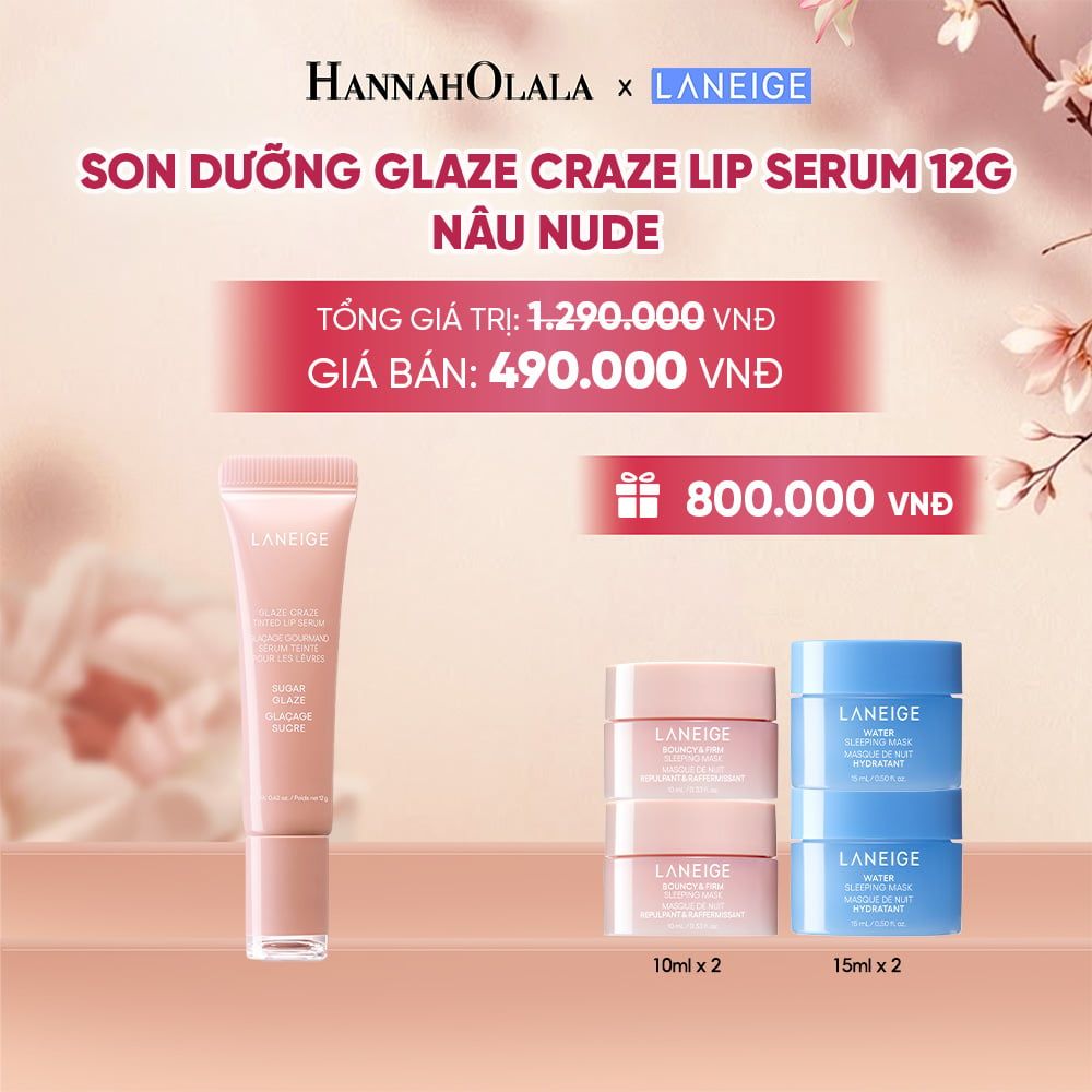  SON DƯỠNG CÓ MÀU LANEIGE LIP CRAZE SERUM 12G - A2019 
