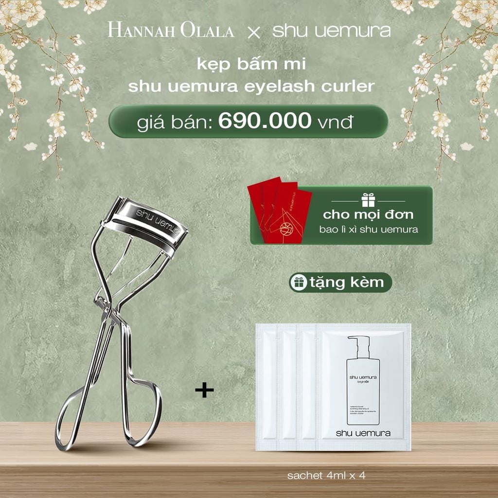  DEAL 5: KẸP BẤM MI SHU UEMURA EYELASH CURLER 