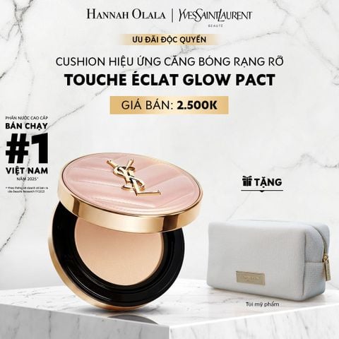  CUSHION HIỆU ỨNG CĂNG BÓNG YSL TOUCHE ÉCLAT GLOW PACT - E388 