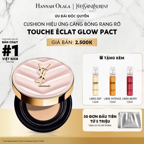  DEAL 6: CUSHION HIỆU ỨNG CĂNG BÓNG YSL TOUCHE ÉCLAT GLOW PACT 