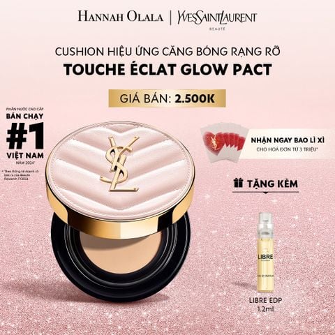  DEAL 2: CUSHION HIỆU ỨNG CĂNG BÓNG YSL TOUCHE ÉCLAT GLOW PACT 