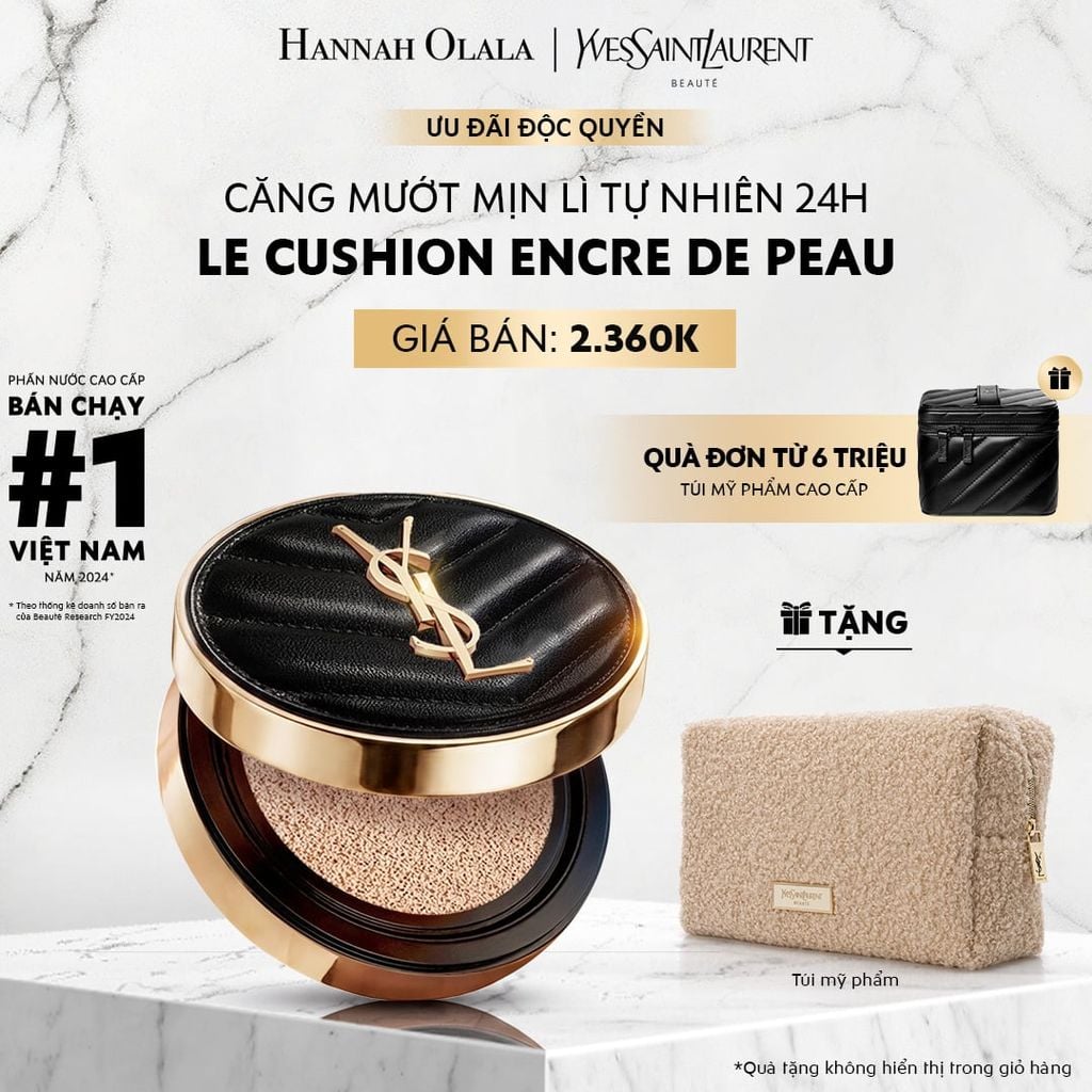  CUSHION CĂNG MƯỚT MỊN LÌ YSL EDP LE CUSH - A865 