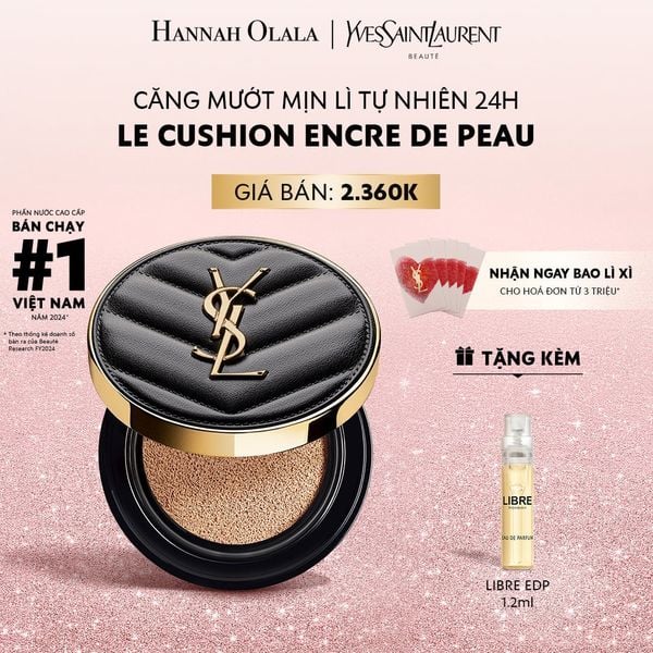  E42_DEAL 1: CUSHION CĂNG MƯỚT MỊN LÌ YSL EDP LE CUSH 