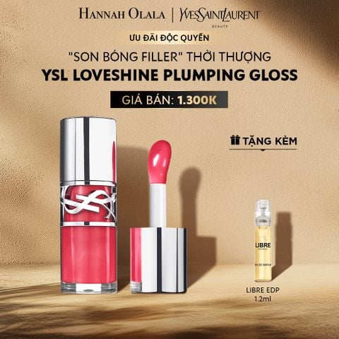  E531: DEAL 14: SON BÓNG THỜI THƯỢNG YSL LOVESHINE PLUMPING LIP OIL GLOSS 