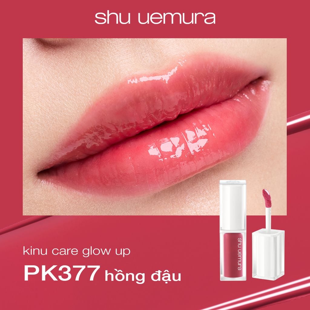  DEAL 9: [BST SPRINGFUL BEATS] SON BÓNG DƯỠNG MÔI SHU UEMURA KINU CARE GLOW UP 