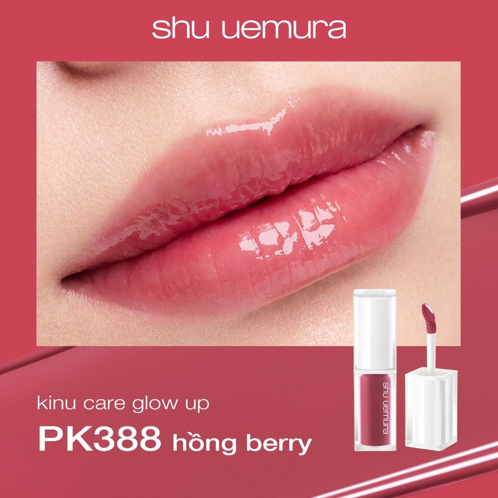  DEAL 9: [BST SPRINGFUL BEATS] SON BÓNG DƯỠNG MÔI SHU UEMURA KINU CARE GLOW UP 