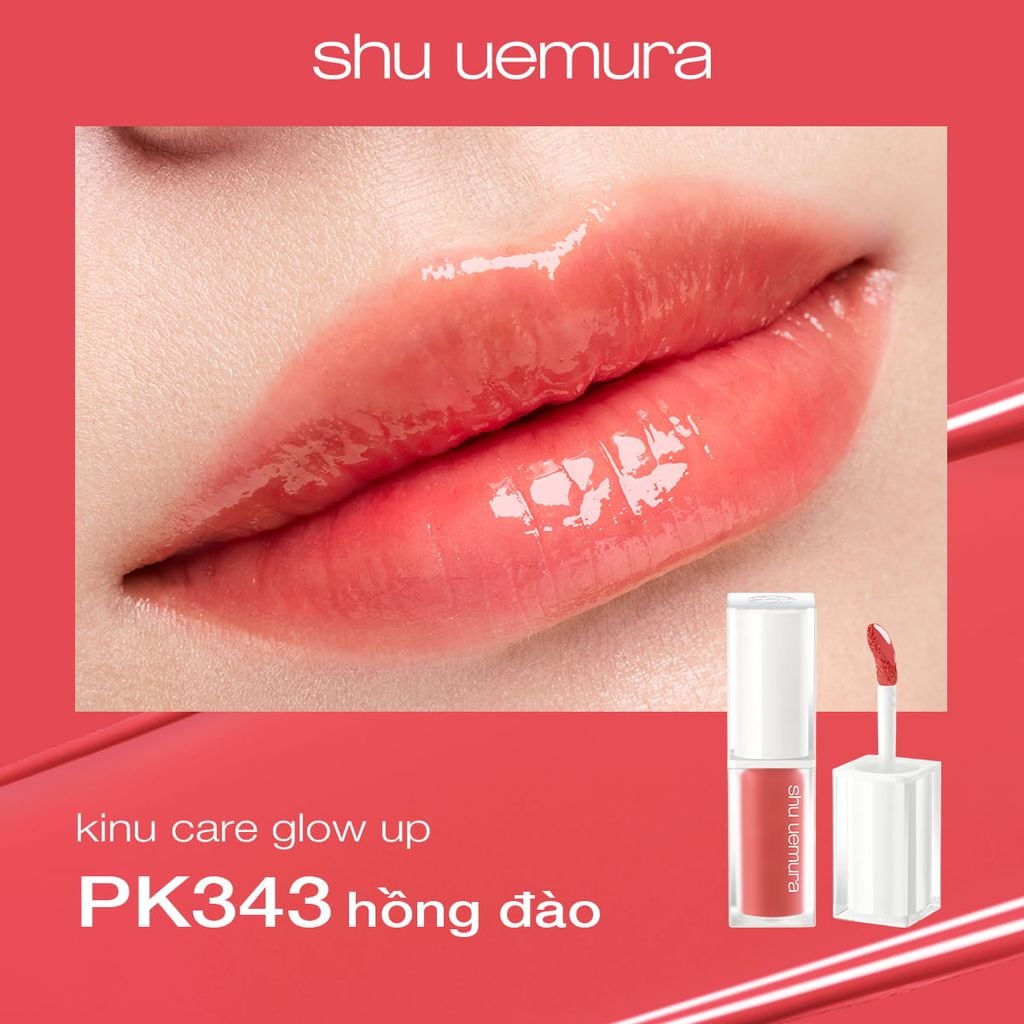  DEAL 9: [BST SPRINGFUL BEATS] SON BÓNG DƯỠNG MÔI SHU UEMURA KINU CARE GLOW UP 
