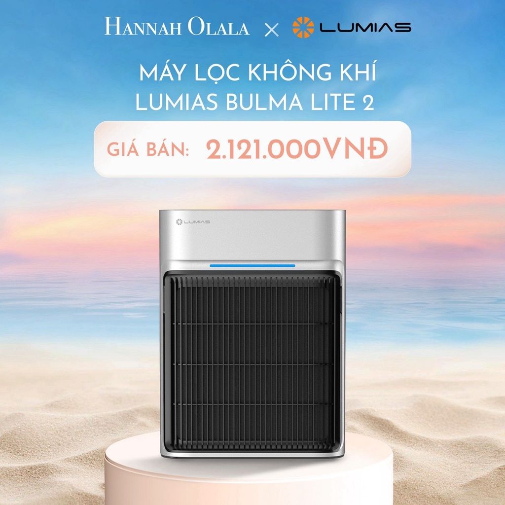  C592_DEAL 15: MÁY LỌC KHÔNG KHÍ LUMIAS BULMA LITE 2 
