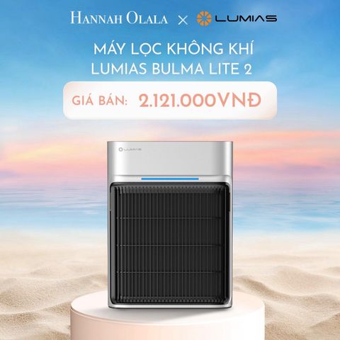  C592_DEAL 15: MÁY LỌC KHÔNG KHÍ LUMIAS BULMA LITE 2 
