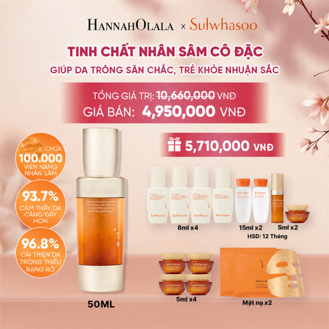  TINH CHẤT NHÂN SÂM CÔ ĐẶC CONCENTRATED GINSENG REJUVENATING SERUM 50ML - A958 
