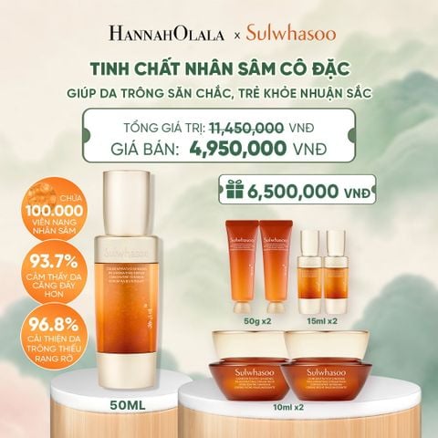  TINH CHẤT NHÂN SÂM CÔ ĐẶC CONCENTRATED GINSENG REJUVENATING SERUM 50ML - A1686 