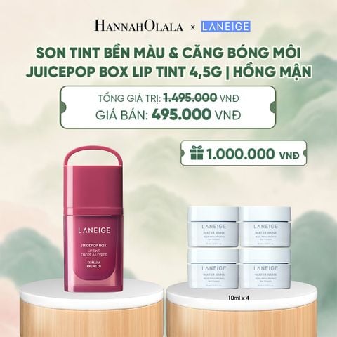  MỚI - LANEIGE SON TINT BỀN MÀU & CĂNG BÓNG MÔI JUICEPOP BOX LIP TINT 4.5G - A1656 