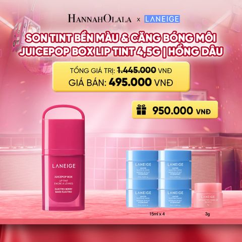  MỚI - LANEIGE SON TINT BỀN MÀU & CĂNG BÓNG MÔI JUICEPOP BOX LIP TINT 4.5G 