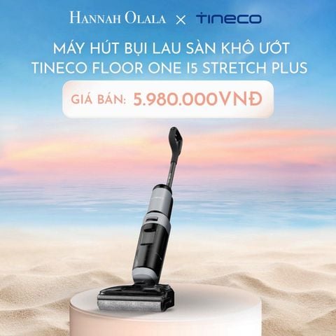  DEAL 5: MÁY HÚT BỤI LAU SÀN KHÔ ƯỚT TINECO FLOOR ONE I5 STRETCH PLUS 
