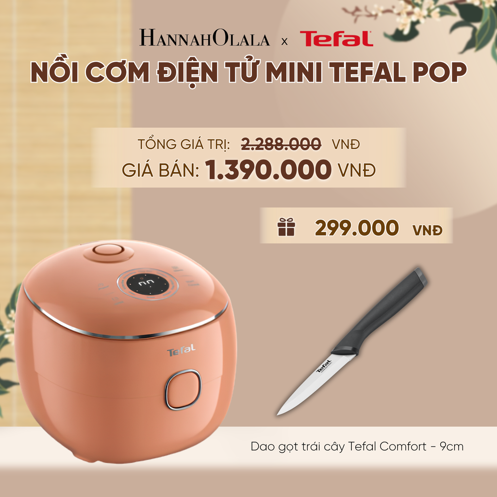  NỒI CƠM ĐIỆN TỬ MINI TEFAL POP - A652 