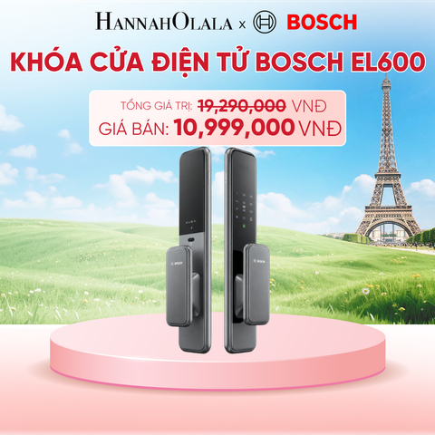  KHÓA CỬA ĐIỆN TỬ BOSCH EL600 - B229 