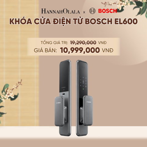  KHÓA CỬA ĐIỆN TỬ BOSCH EL600 - A1324 