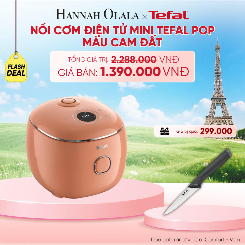  NỒI CƠM ĐIỆN TỬ MINI TEFAL POP - B283 