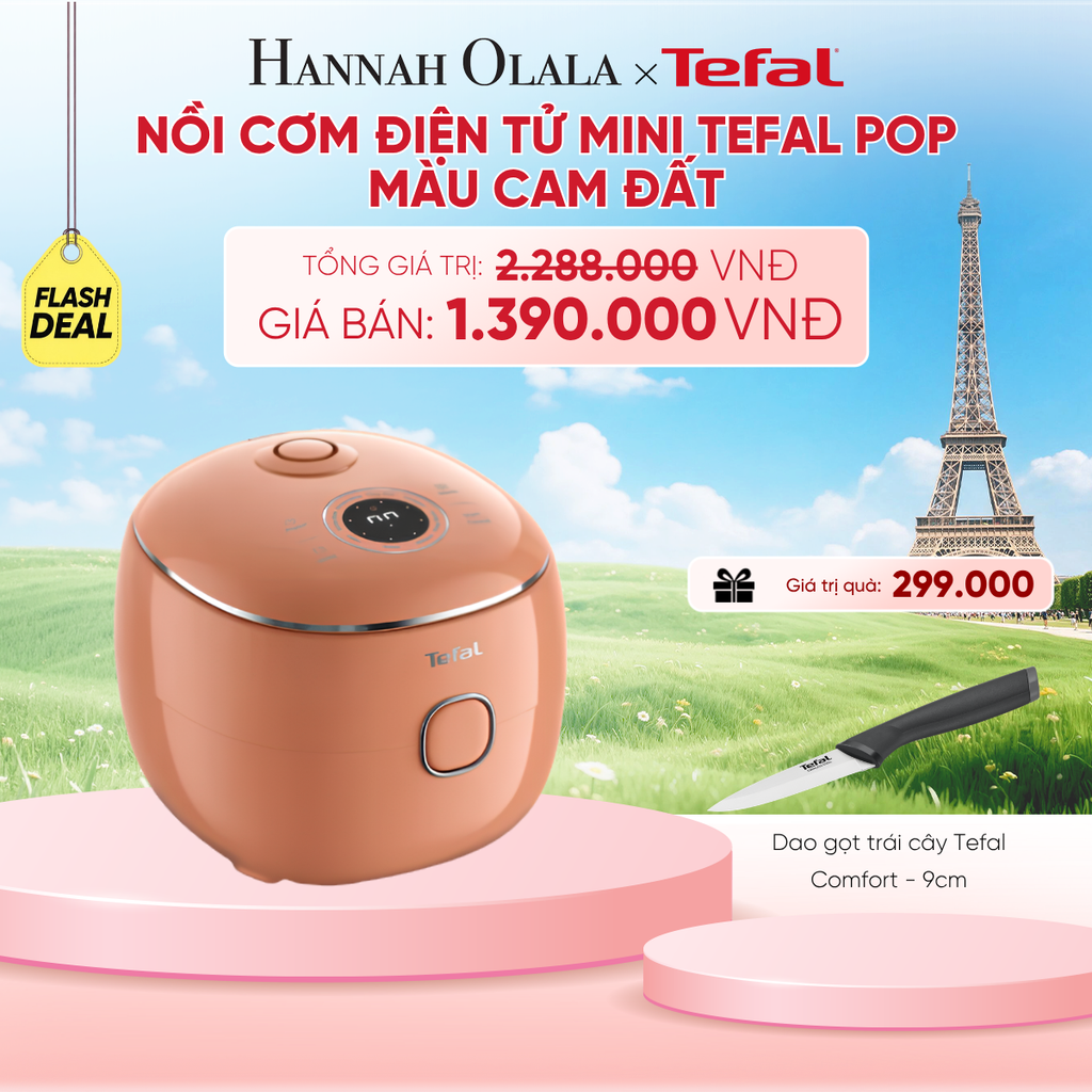  NỒI CƠM ĐIỆN TỬ MINI TEFAL POP - B283 