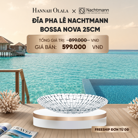  ĐĨA PHA LÊ NACHTMANN BOSSA NOVA 25CM_ D1850 