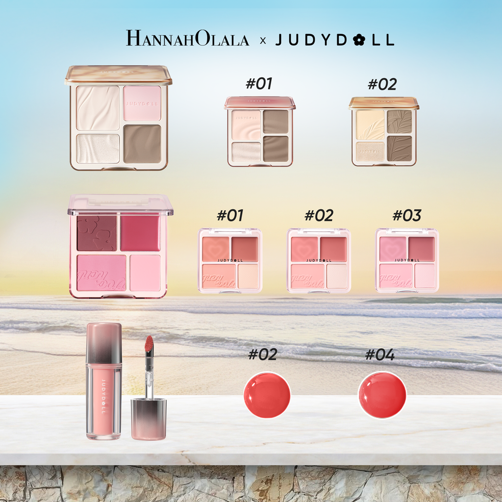  COMBO 3 JUDYDOLL: BẢNG TẠO KHỐI 9G + BẢNG MÁ HỒNG 9G + SON SẮT 2 ĐẦU - A329 