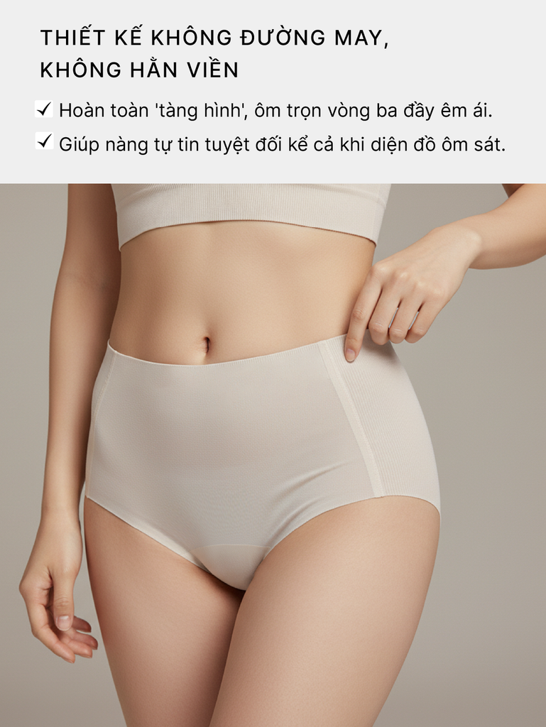  NỮ/ QUẦN LÓT TÀNG HÌNH THỎI SON PREMIUM FORMAT - 10005582 - DEAL 7 