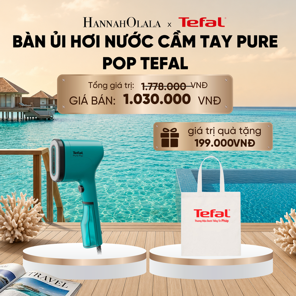  BÀN ỦI HƠI NƯỚC CẦM TAY PURE POP TEFAL_ D500 