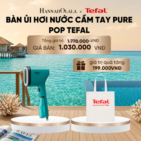  BÀN ỦI HƠI NƯỚC CẦM TAY PURE POP TEFAL_ D500 