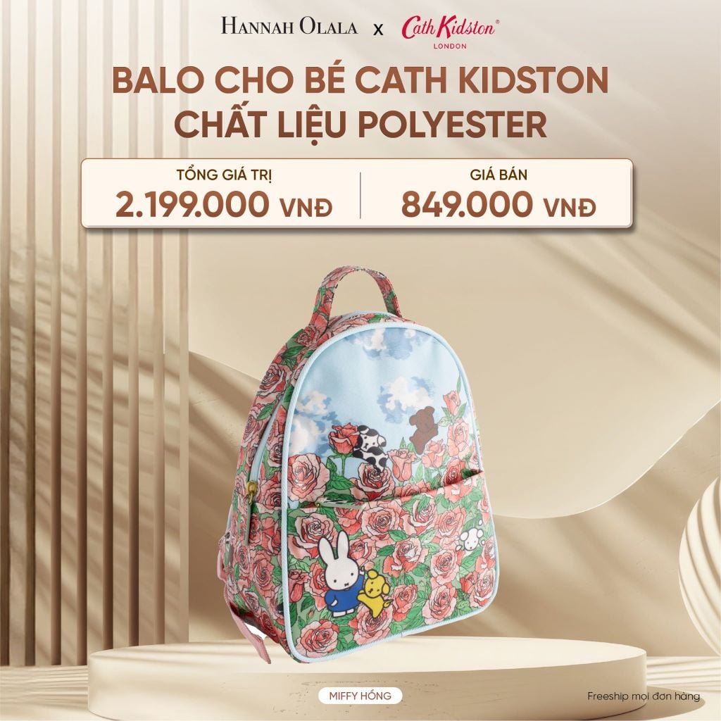  DEAL 4: BALO CHO BÉ CATH KIDSTON CHẤT LIỆU POLYESTER 