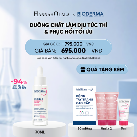  DƯỠNG CHẤT LÀM DỊU TỨC THÌ & PHỤC HỒI TỐI ƯU 