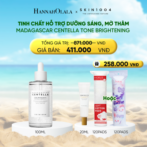  DEAL 5: SKIN1004 TINH CHẤT MADAGASCAR CENTELLA TONE BRIGHTENING CAPSULE AMPOULE 100ML 