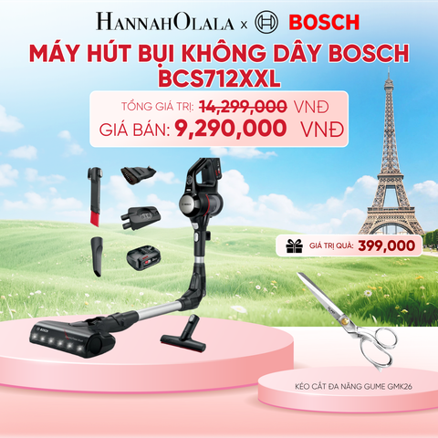  MÁY HÚT BỤI KHÔNG DÂY BOSCH BCS712XXL - B185 