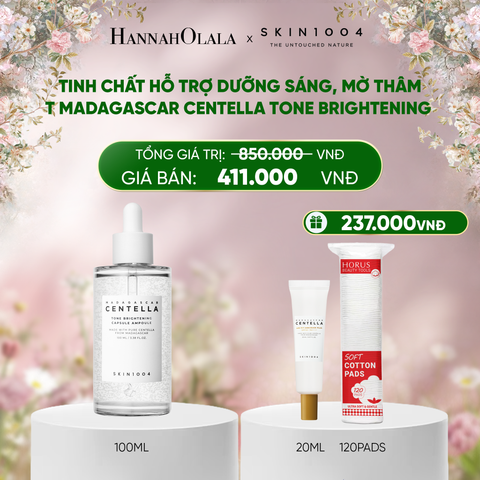  DEAL 5: SKIN1004 TINH CHẤT MADAGASCAR CENTELLA TONE BRIGHTENING CAPSULE AMPOULE 100ML 