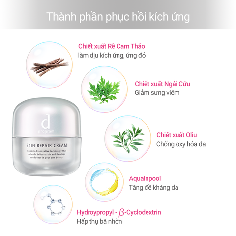  A27_DEAL 1: BỘ ĐÔI KEM DƯỠNG ẨM VÀ PHỤC HỒI DA D PROGRAM SKIN REPAIR CREAM 45G 