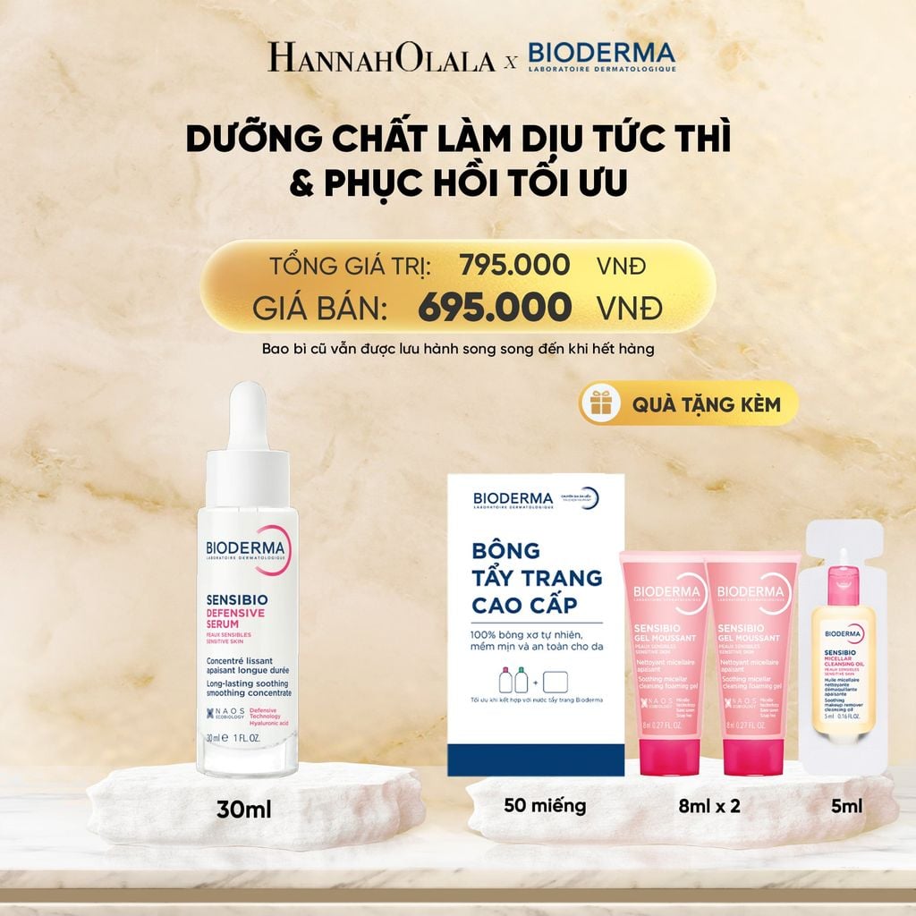  DƯỠNG CHẤT LÀM DỊU TỨC THÌ & PHỤC HỒI TỐI ƯU 
