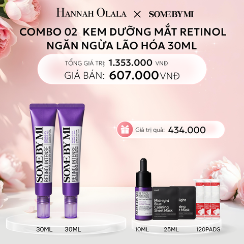  E11: DEAL 4: COMBO 02 KEM DƯỠNG MẮT SOME BY MI RETINOL INTENSE ADVANCED TRIPLE ACTION EYE CREAM 30ML 