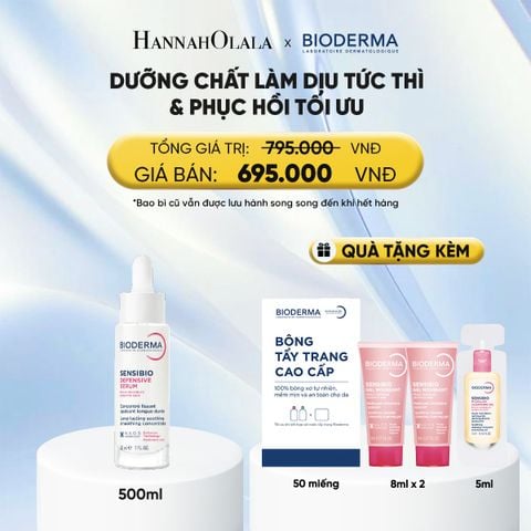  DƯỠNG CHẤT LÀM DỊU TỨC THÌ & PHỤC HỒI TỐI ƯU 