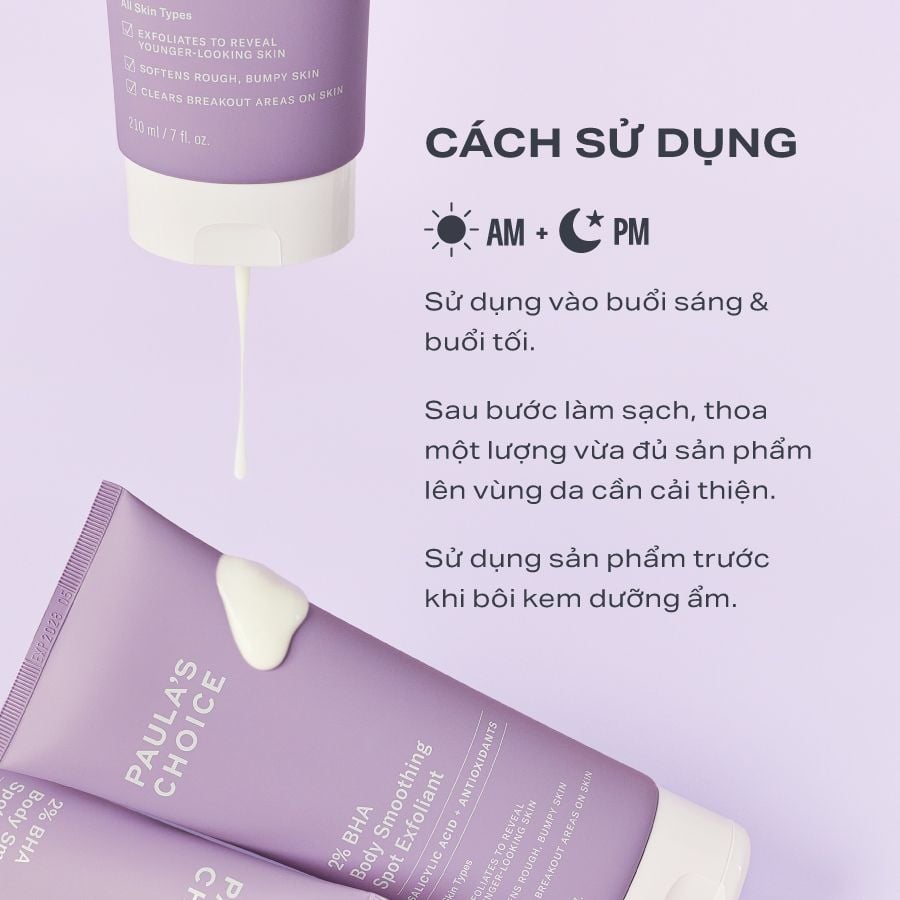  KEM DƯỠNG THỂ GIÚP LOẠI BỎ TẾ BÀO DA CHẾT VÀ MỀM MỊN DA 2% BHA 210ML - DEAL 3 - A1857 