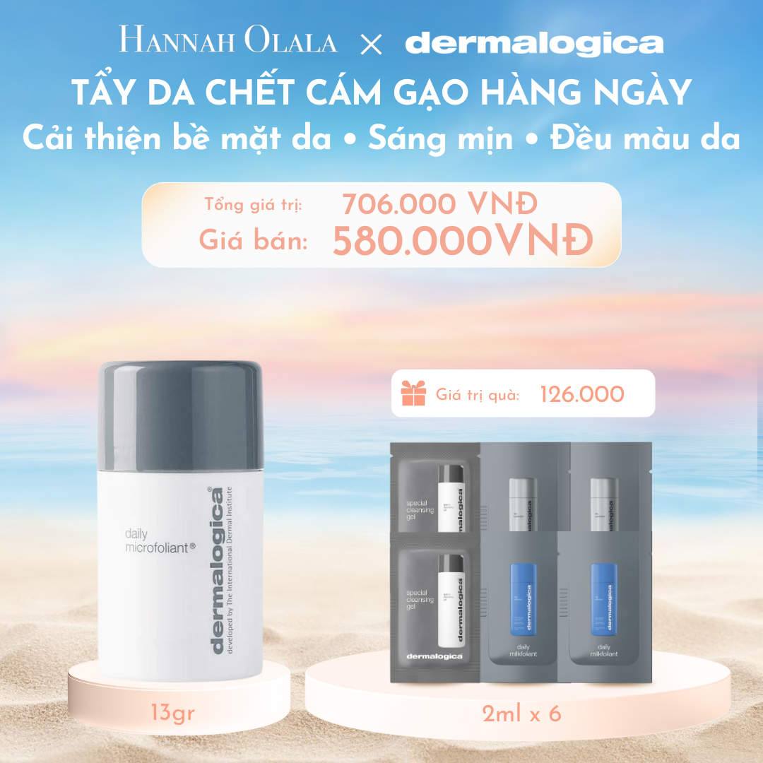  C808_DEAL 4: TẨY DA CHẾT SÁNG MỊN – RẠNG RỠ DAILY MICROFOLIANT 13GR 